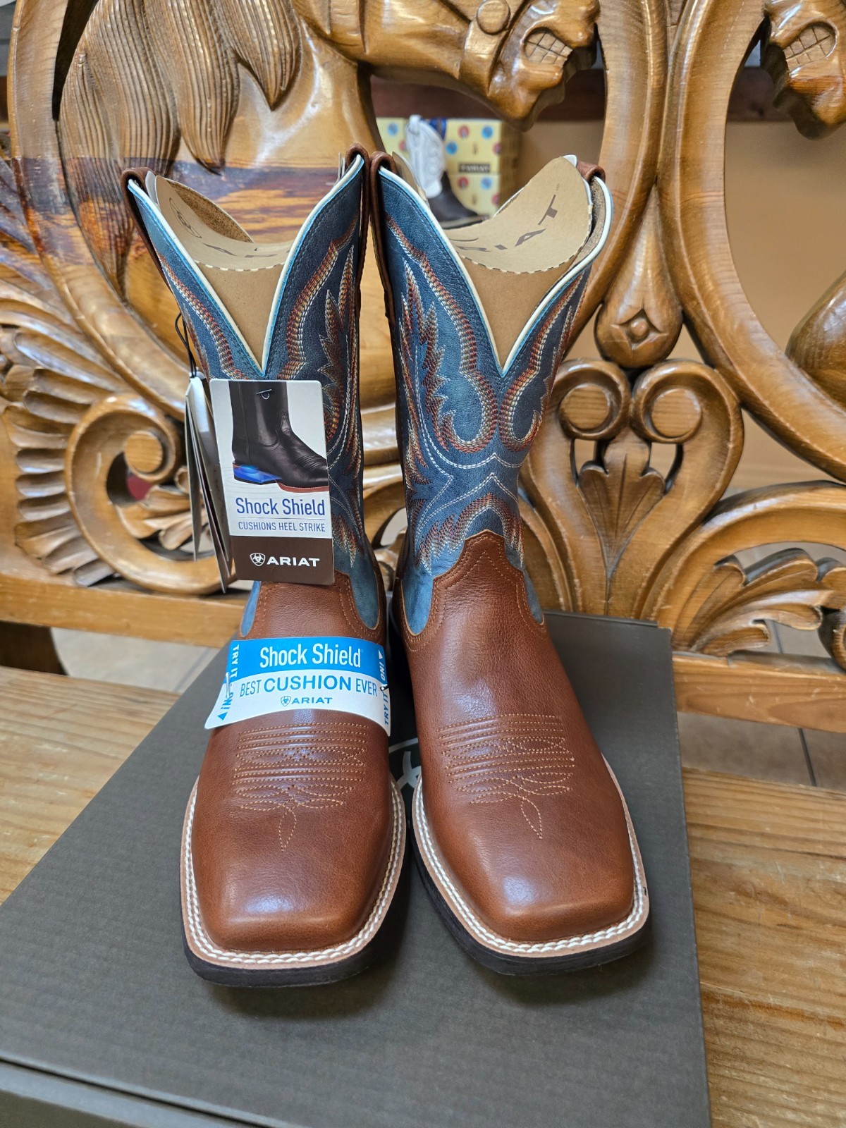 Ariat Men’s Boots 10061184 Wilder Brown New