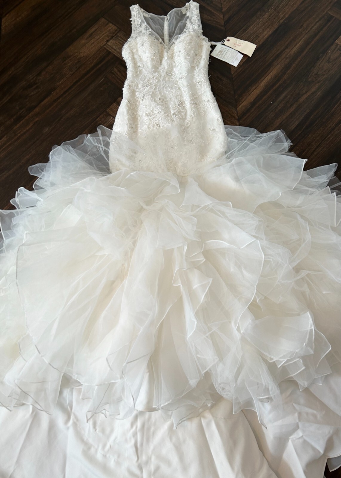 Nwt Morilee Madeline Gardener Tulle Lace Mermaid Wedding Gown Dress 2819 READ