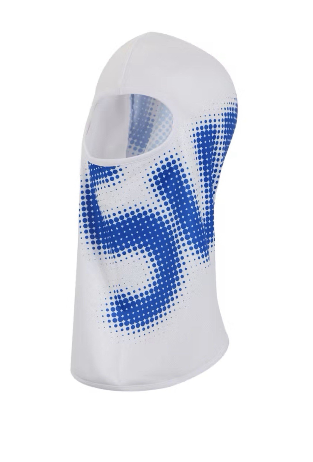 Supreme SS24 Halftone Logo Lightweight Poly Balaclava White One Size New IN HAND