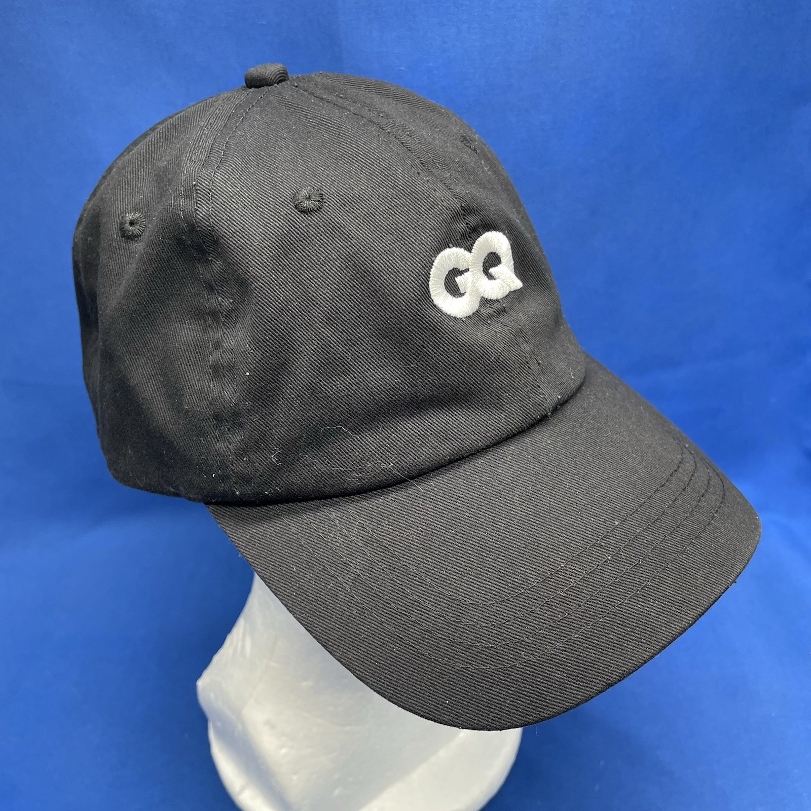 GQ Magazine Hat Proud Subscriber Strapback Baseball Cap Black