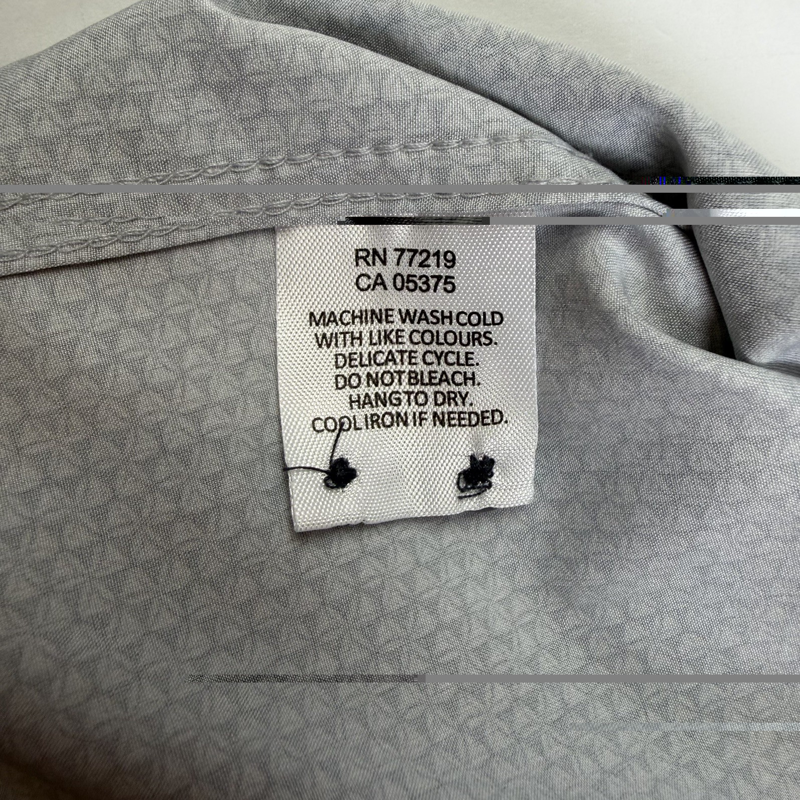 Pronto Uomo Mens Dress Shirt Modern Fit Large Gray Geometric pattern Button-Up