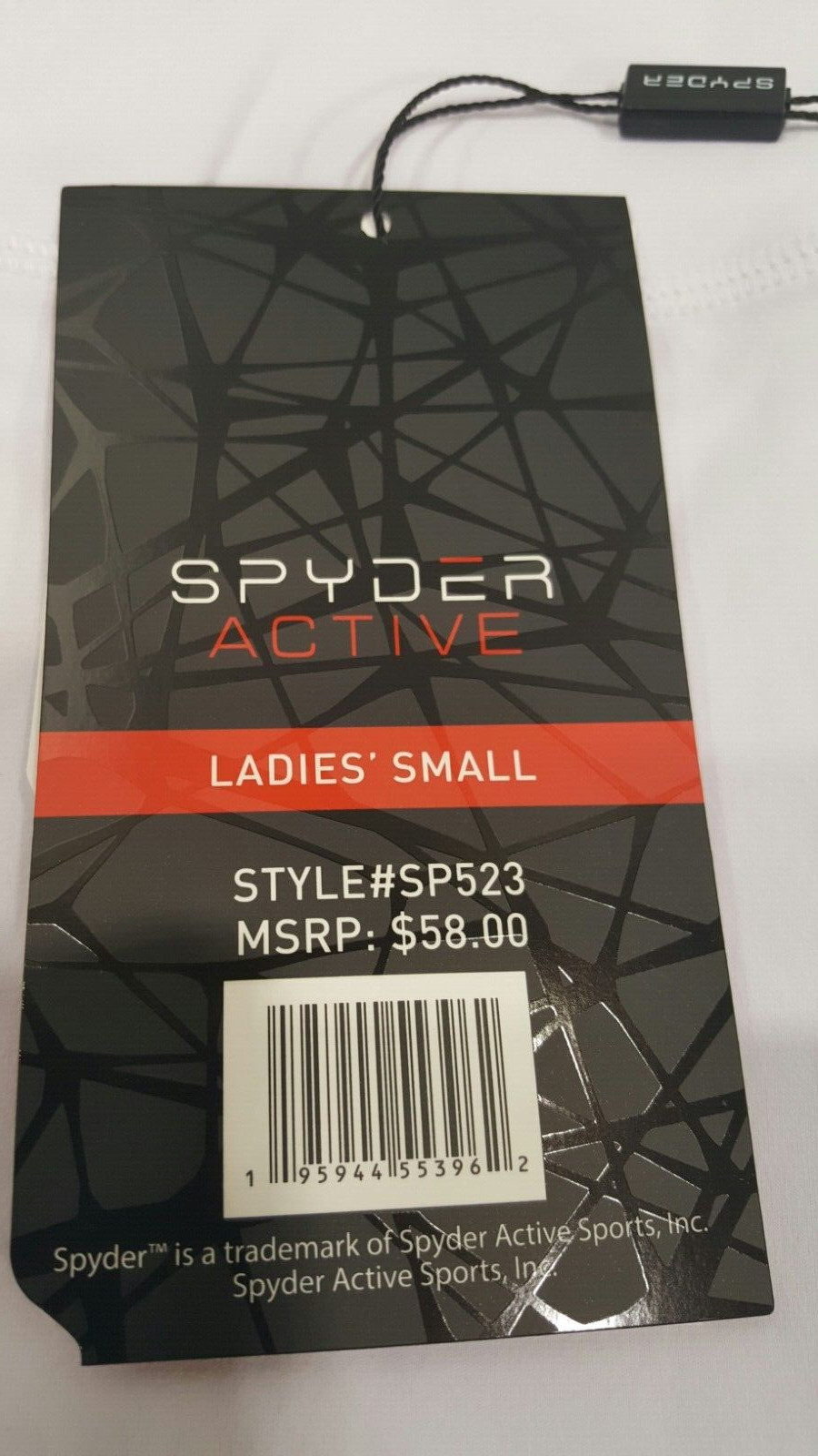 Spyder Light White Athletic Shorts with Pockets Sizes Varies, New
