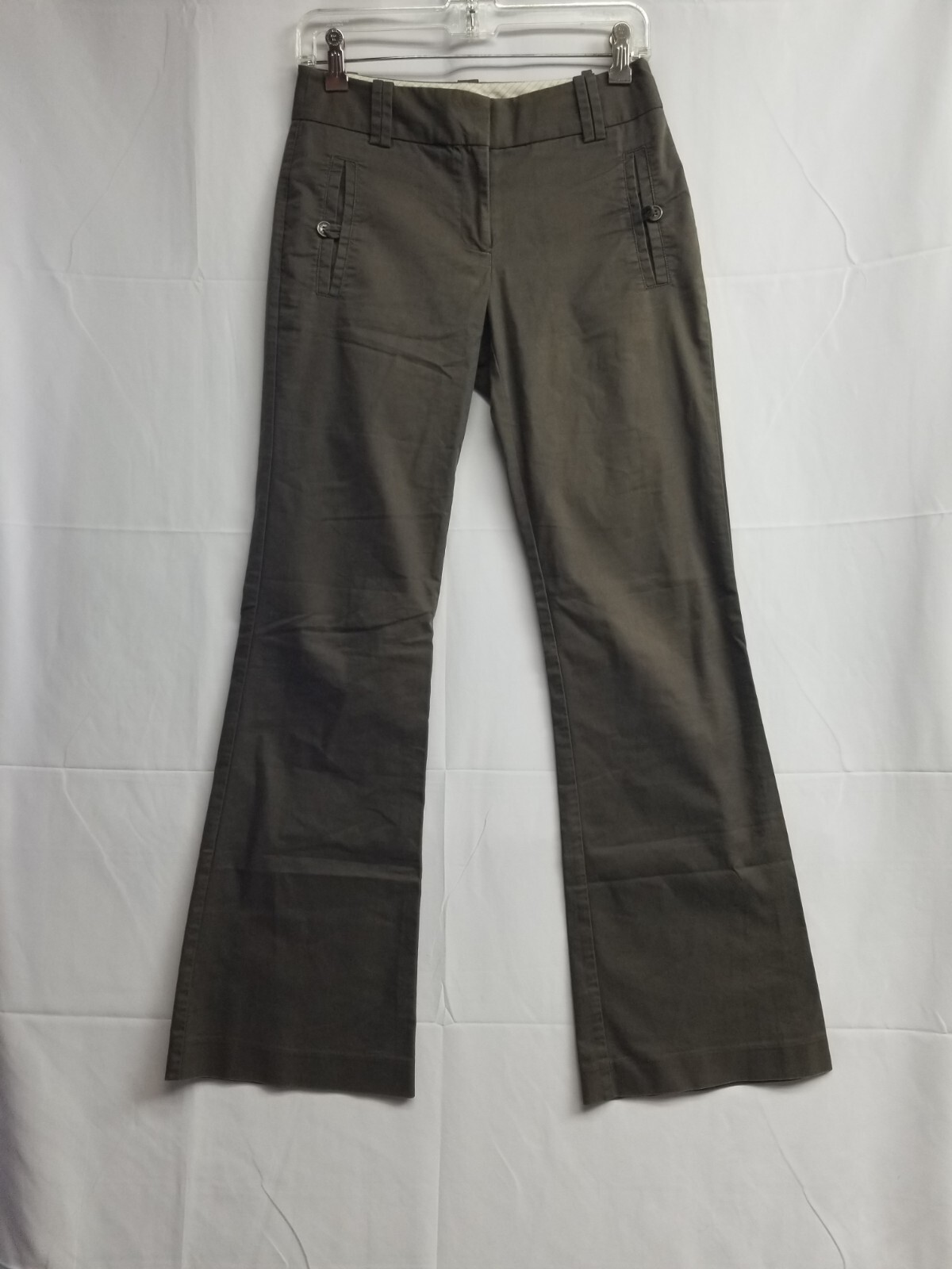 VERONIKA MAINE Casual Brown Ladies Wide Leg Pants Zip Fly Size 6 Australia Made