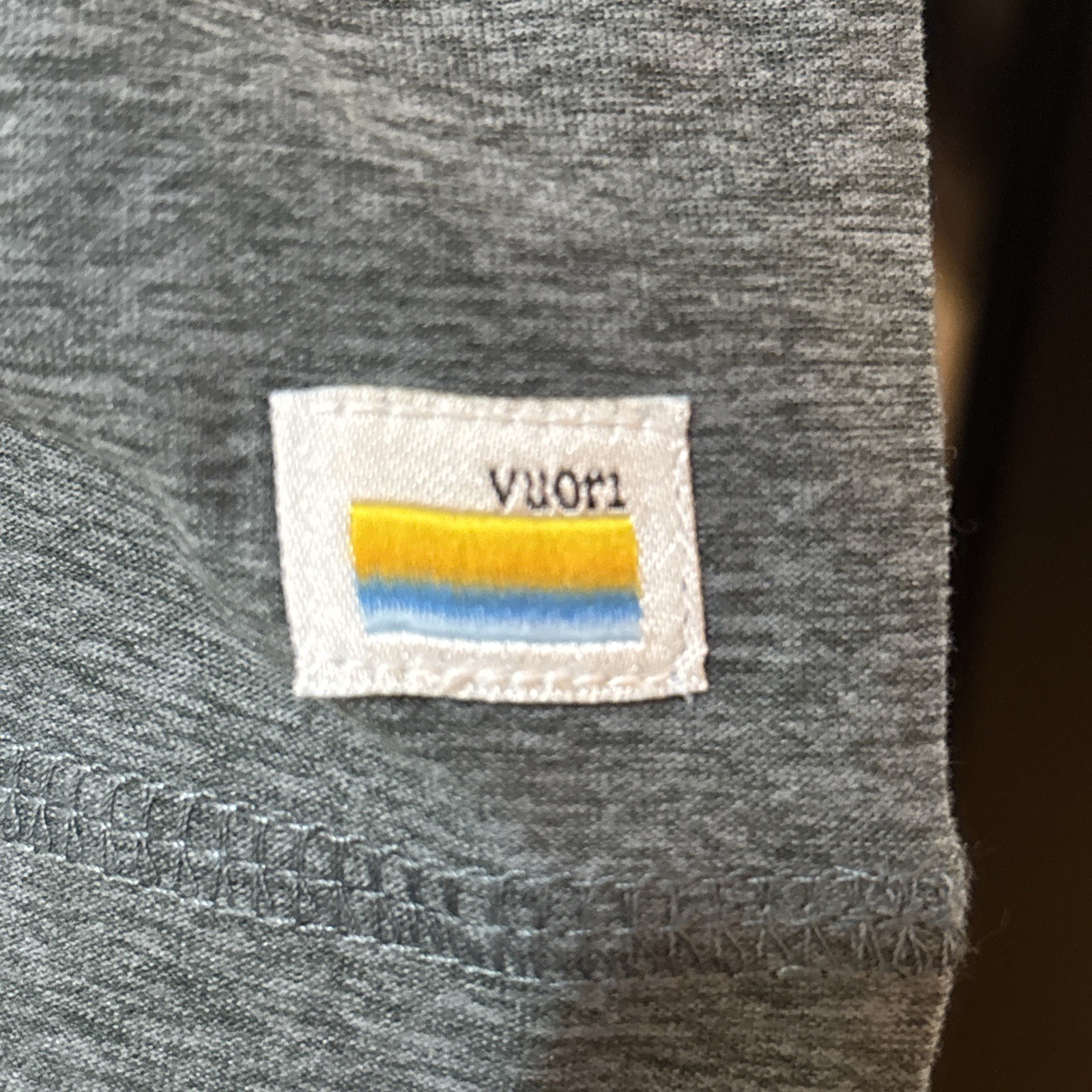 Vuori Strato Tech Tee Kashmir Heather Size XXL V126 Athletic NWT
