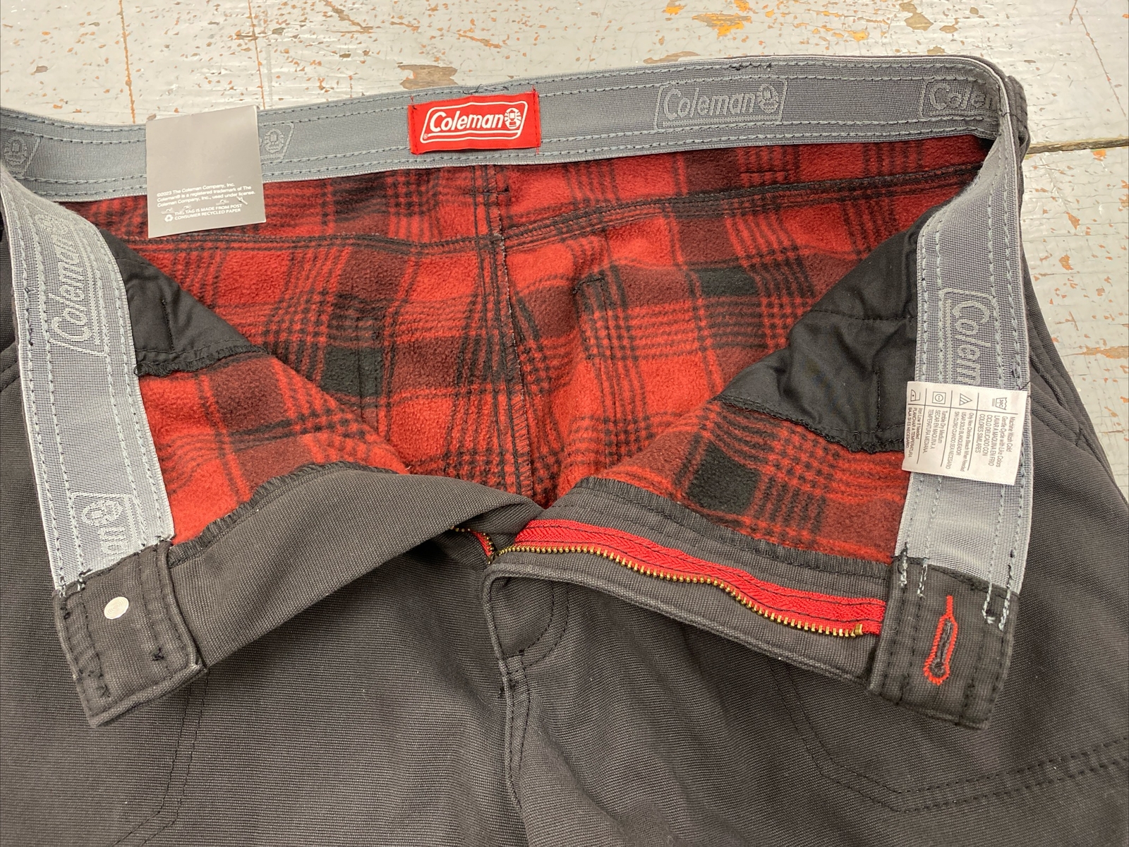 Coleman Men’s Fleece Lined Work Utility Pants Assorted Sizes & Colors NWT