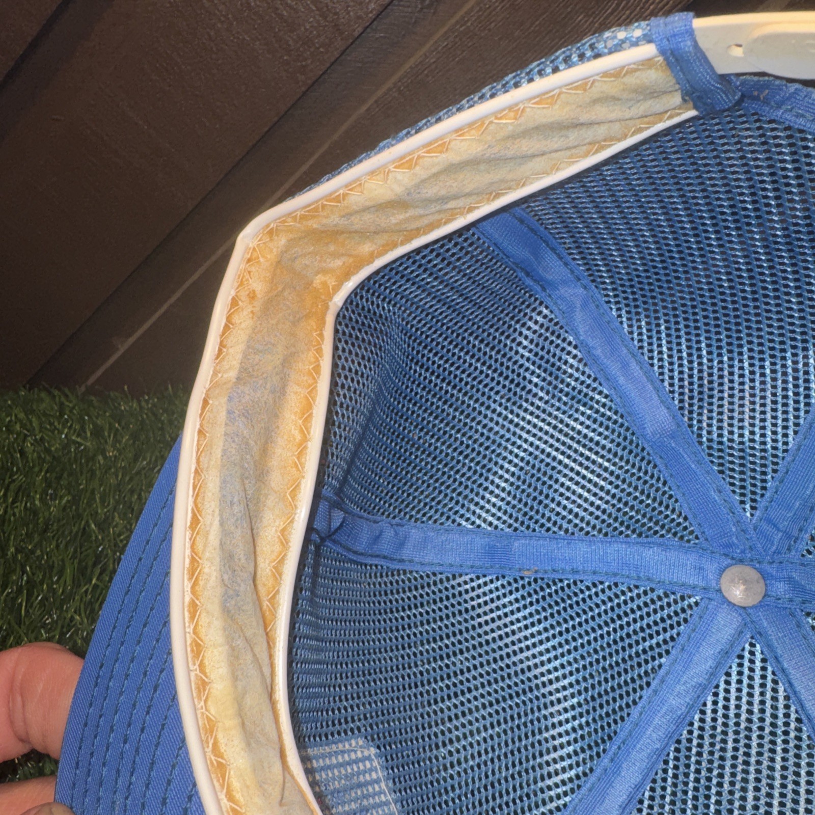 VTG 70-80’s Cornwall Quality Tools All Mesh Patched SnapBack By Louisville MFG