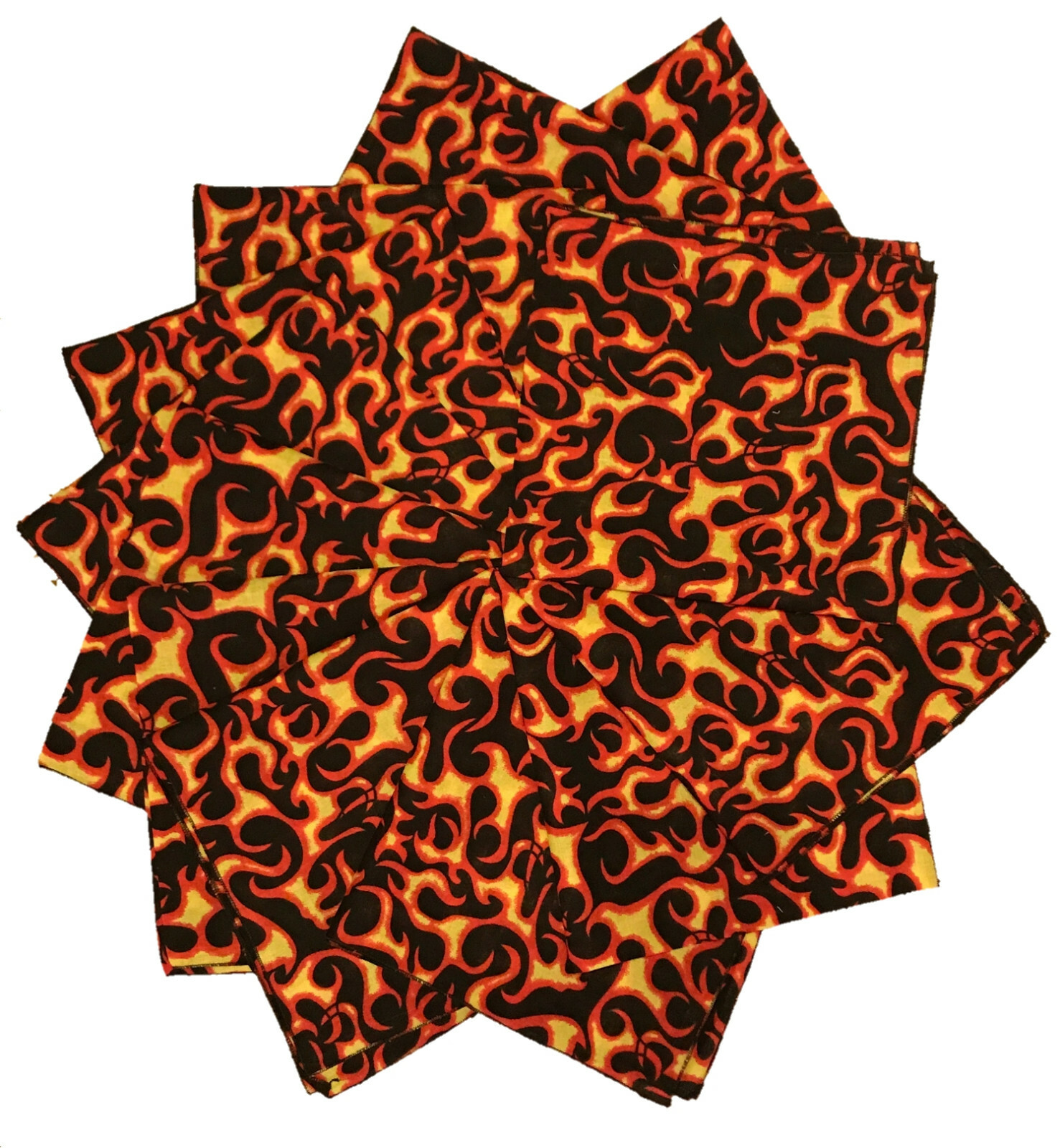 Styllion Paisley printed and solid color Bandanas – 1, 3, 6, 12 pieces