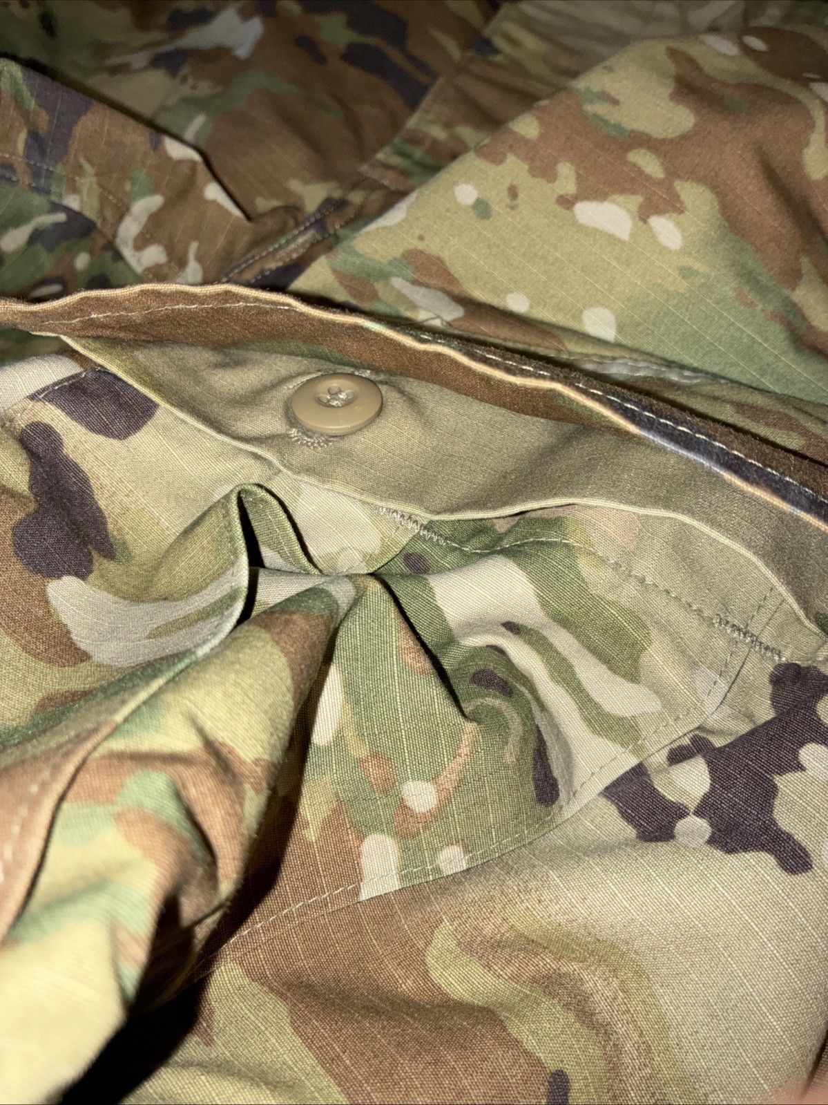 US Army Combat Uniform OCP Pants Medium Short Ripstop Unisex Military ACU