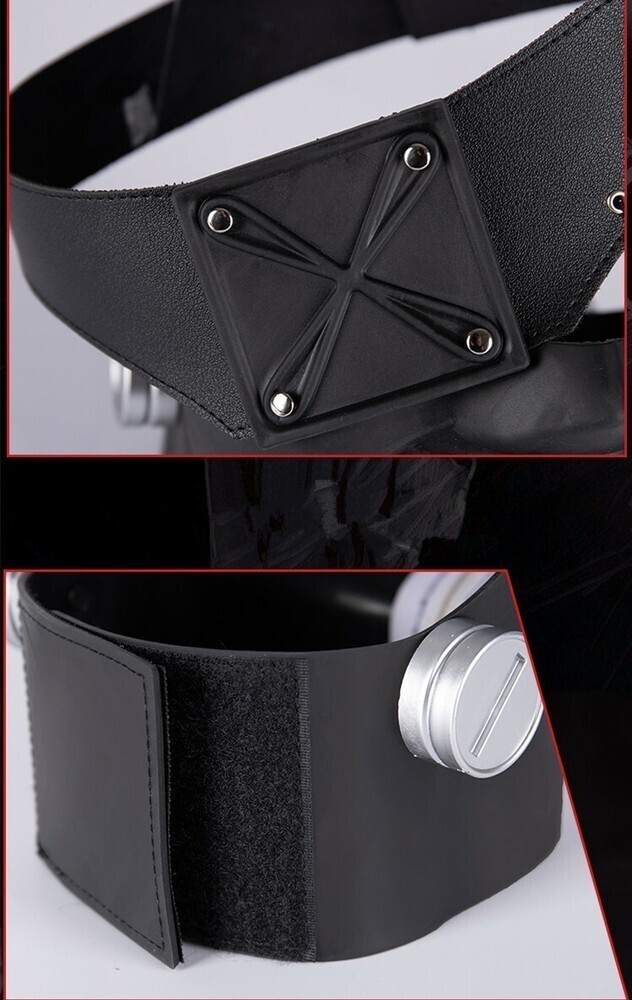Anime Tokyo Ghoul Mask Ken Kaneki Hood Mask Halloween 3D Rubber Cosplay Prop