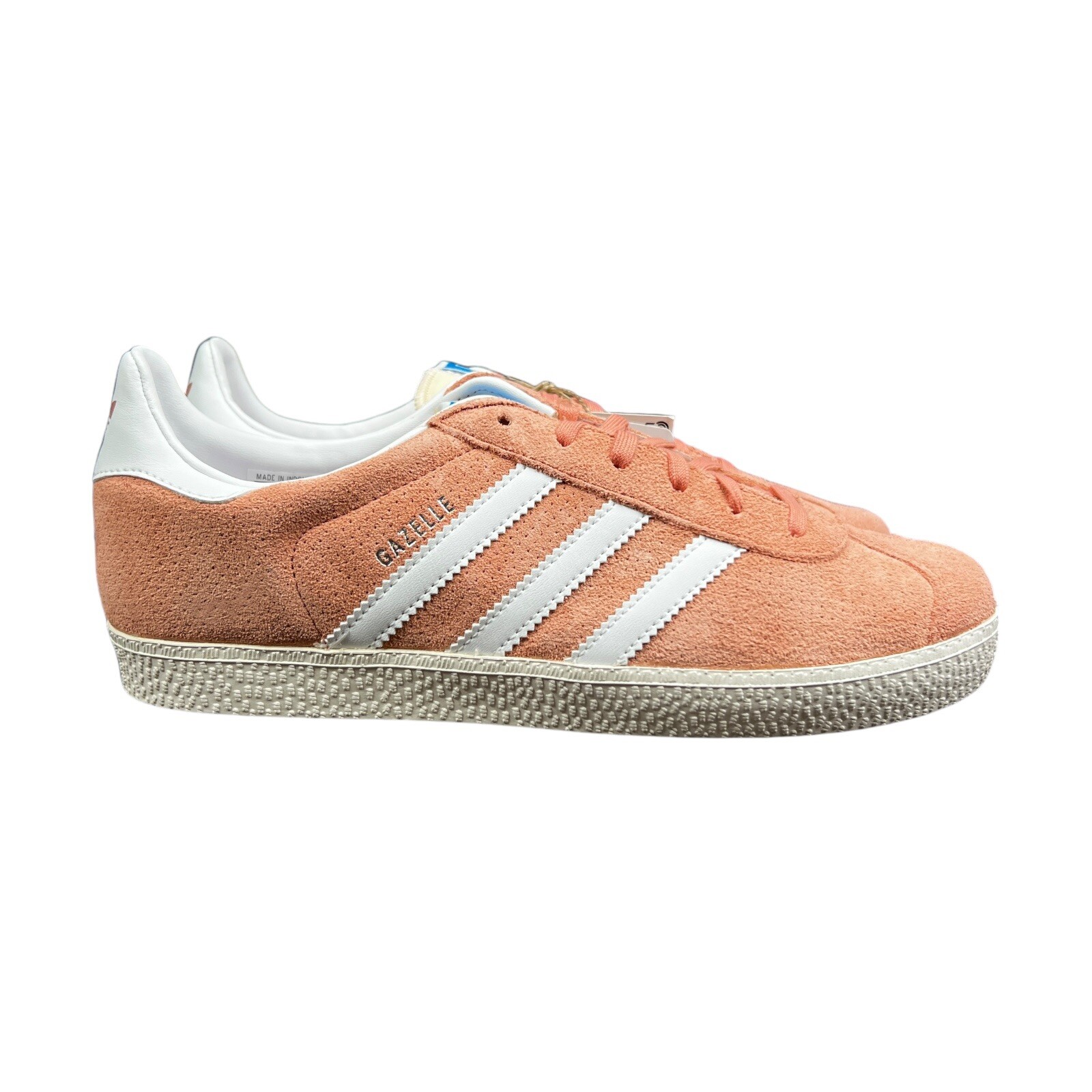 Adidas Originals Gazelle J Wonder Clay White Shoes IG1699 Youth Girl’s Sz 3.5-7