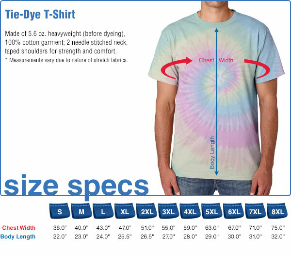 GRATEFUL DEAD-RAINBOW BERTHA-TIE DYE T-SHIRT S-M-L-XL-2X-3X-4X-5X-6X Garcia,Wier