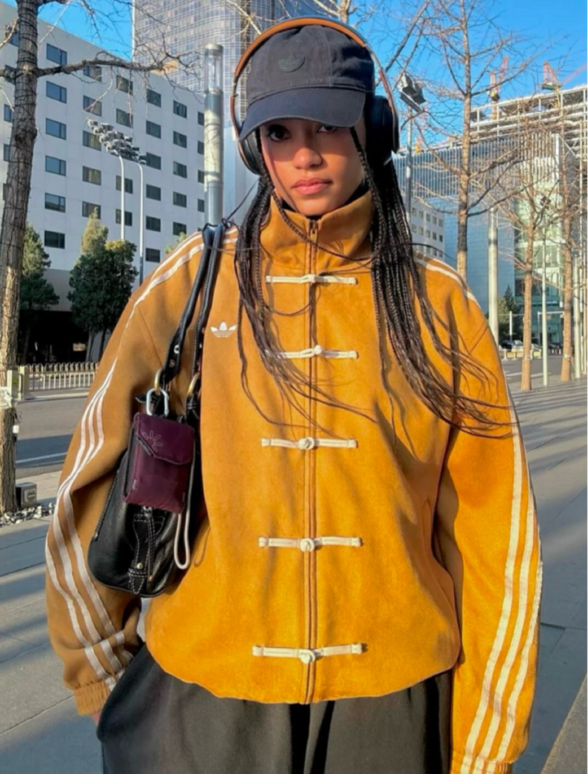 2026 Adidas Originals Ctt Snake Year Limite Chinese Stand Collar Casual Jacket