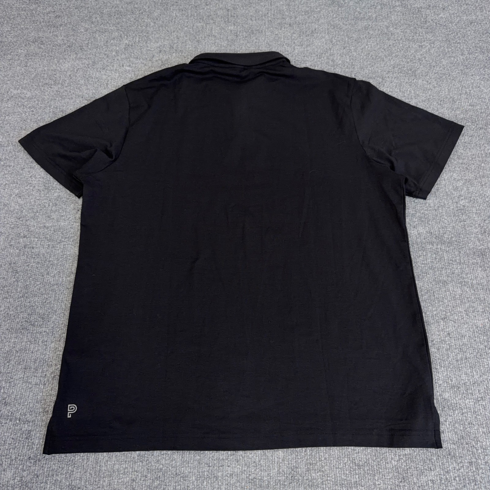 Public Rec Go-To Polo Shirt Men XL Black Golf Pima Cotton Performance NEW
