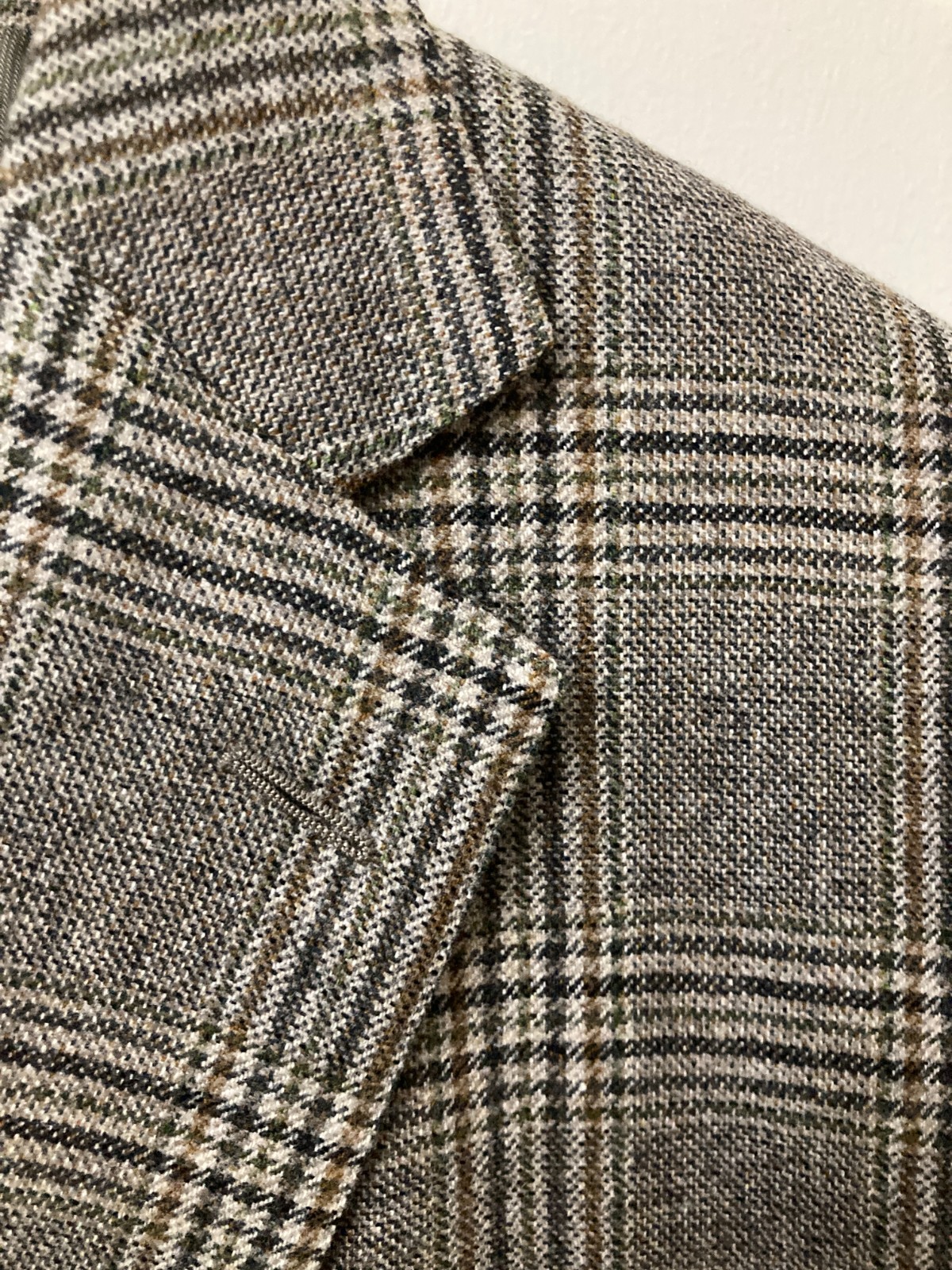 VGUC Ermenegildo Zegna Sport Coat Neutrals Wool/Cashmere IT54/52