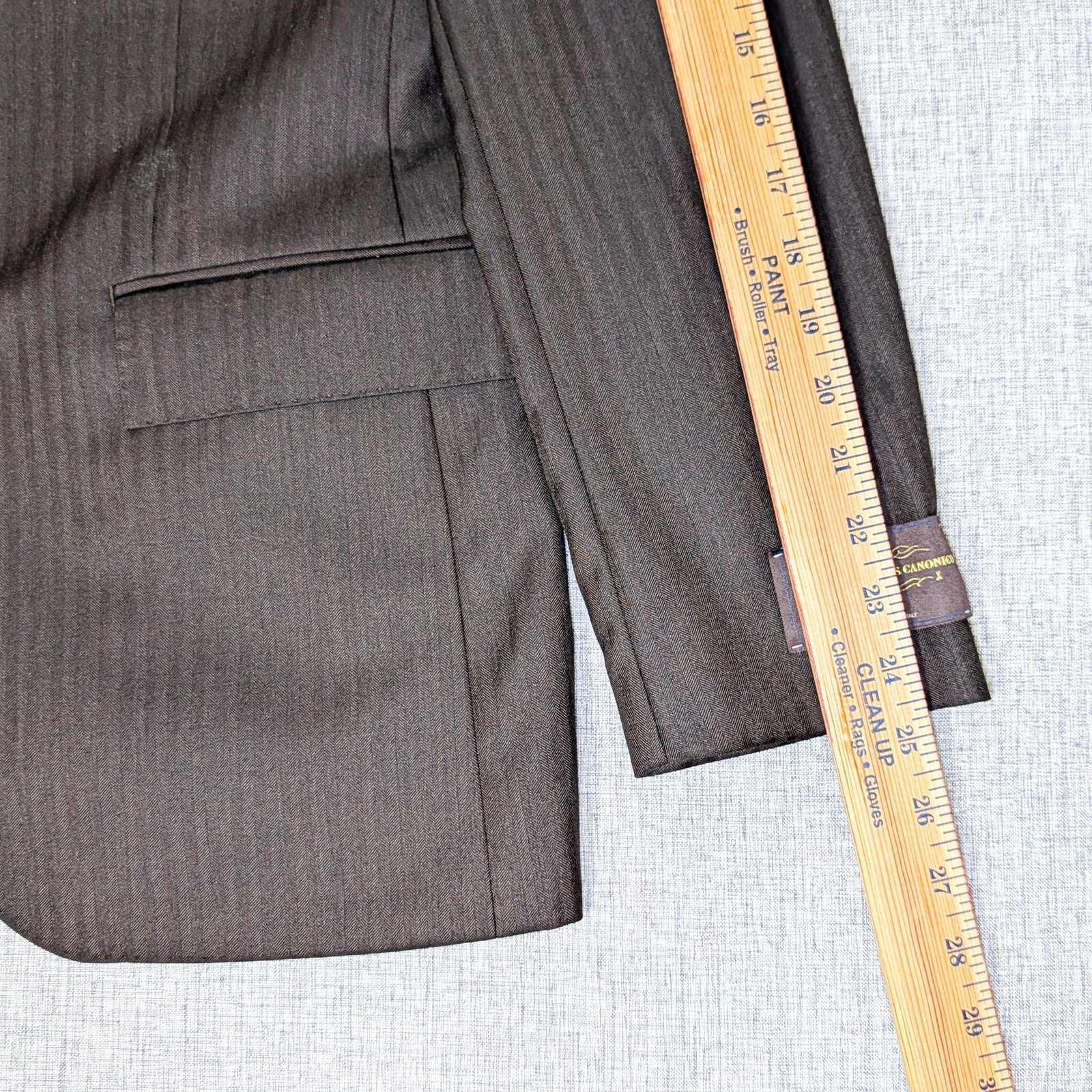 J.Crew Crosby Classic fit Suit Jacket Italy Wool herringbone 38R NWT $498