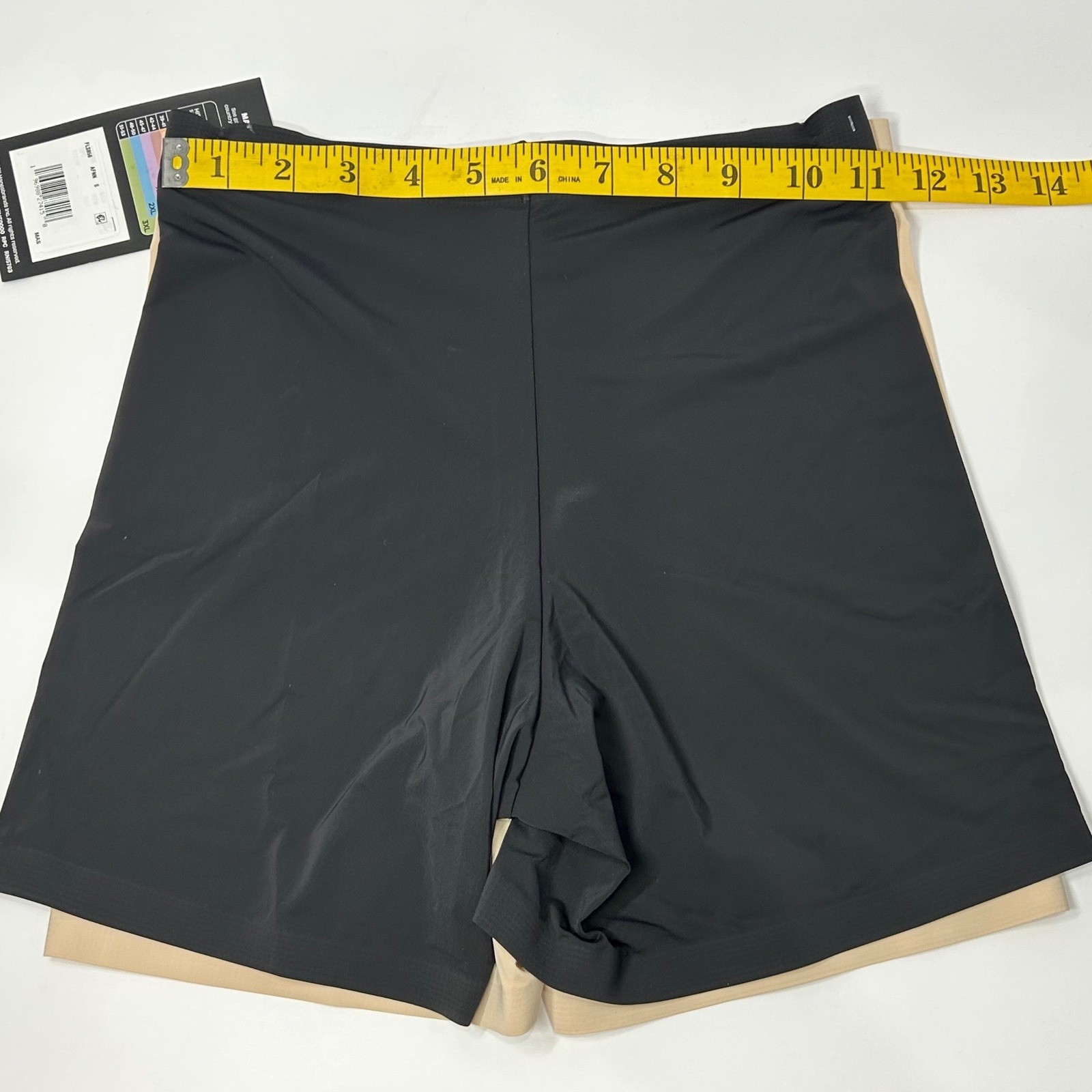 Maidenform Intimates 2-Pack Shorty Light Control Shapewear Black Beige Small New
