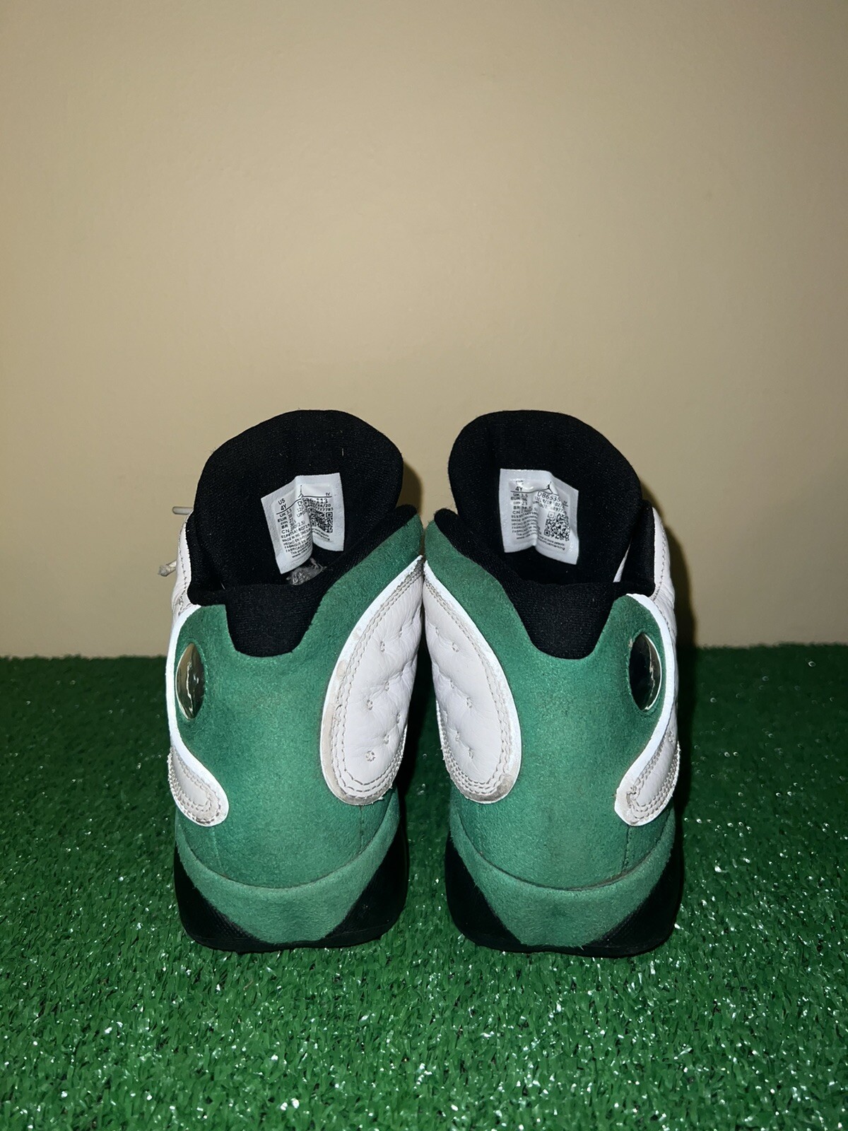 Nike Air Jordan 13 Retro GS Lucky Green 2020 DB6536-113 Size 4Y READ