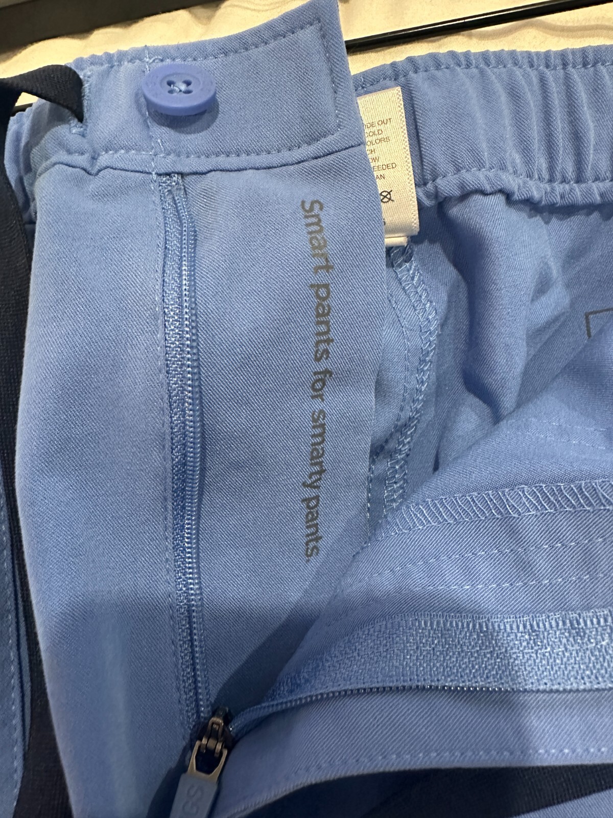 Figs Technical Collection Women’s Solid Blue Scrubs Pants SZ S