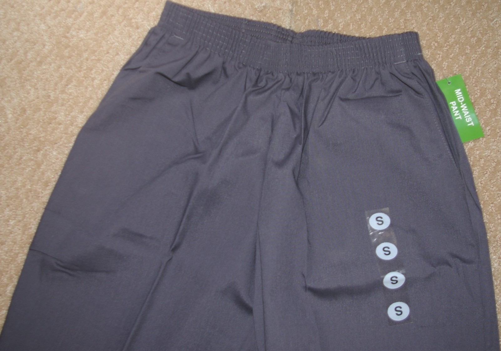 UA Scrubs Elastic Pull on Scrub Pant With Side pockets Gray Sz Small Style 14134