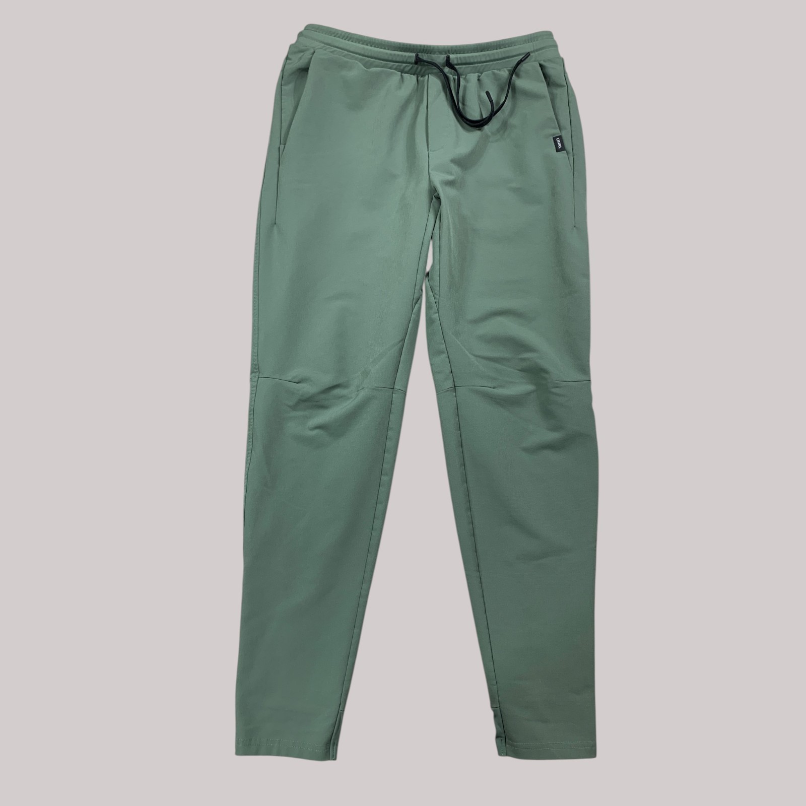 UNRL Joggers Mens Lx30 Sage Performance 4-Way Stretch Drawstring Elastic Waist