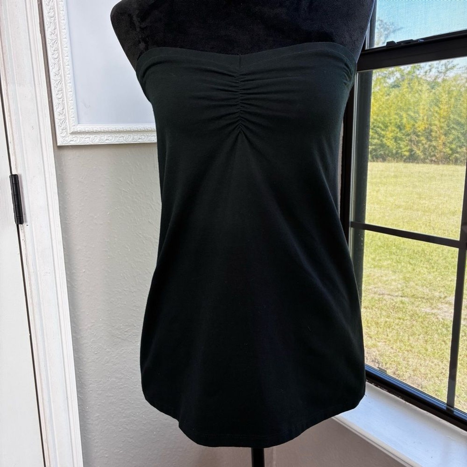 Torrid Black Strapless Top Large