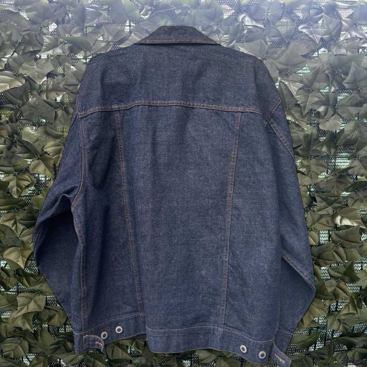 U.S. Polo Assn. Men’s Blue Jean Jacket XL Button Front Pockets Logo