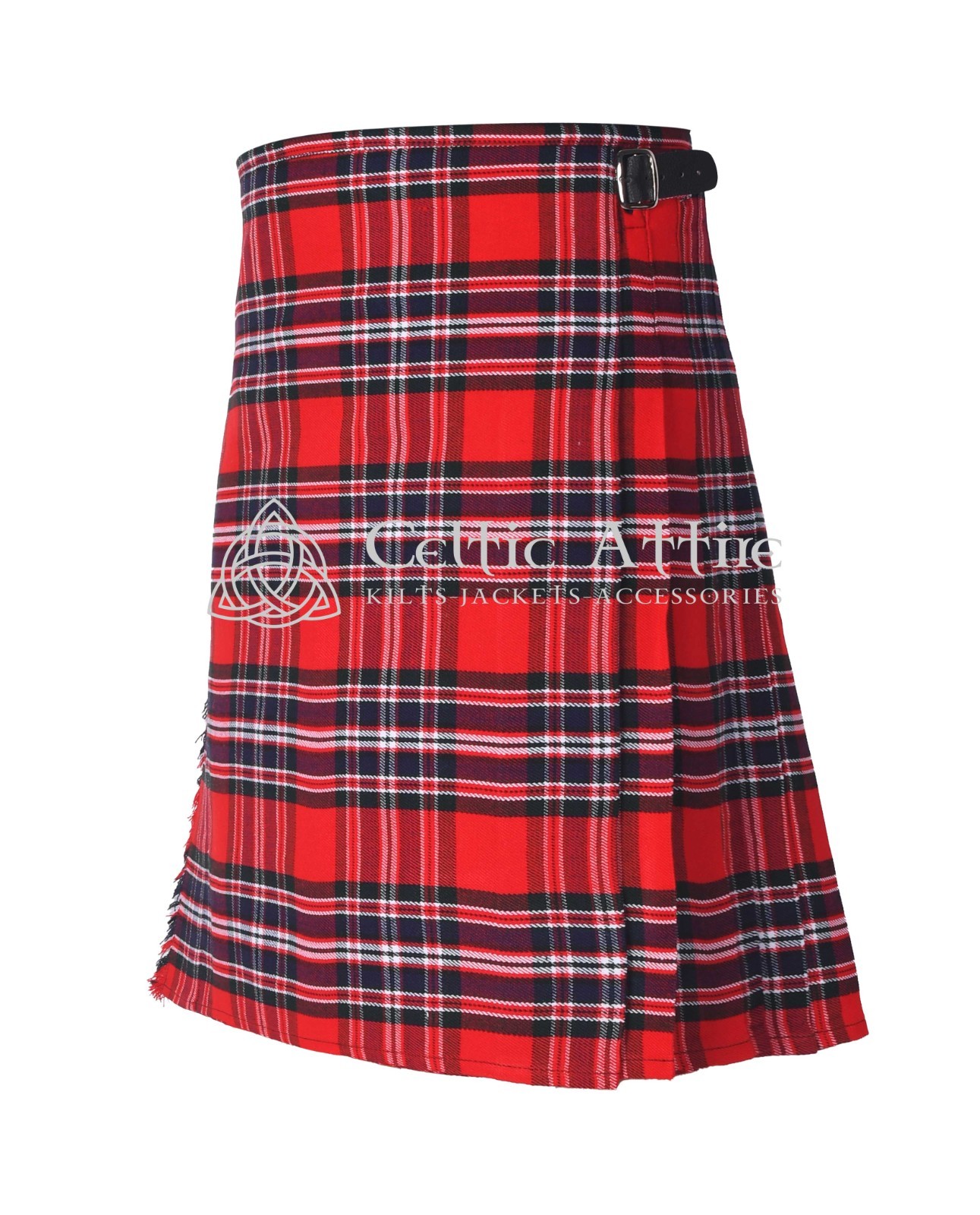 Macfarlane Modern Tartan 8 Yard Scottish Kilt – Made to Order By Celtic Attire