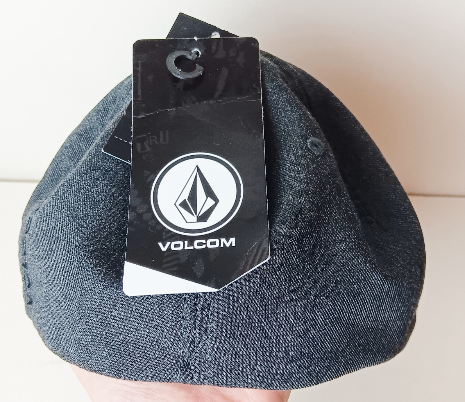 Volcom Full Stone Dark Heather Gray Logo Hat Cap Size Large/ XL NWT
