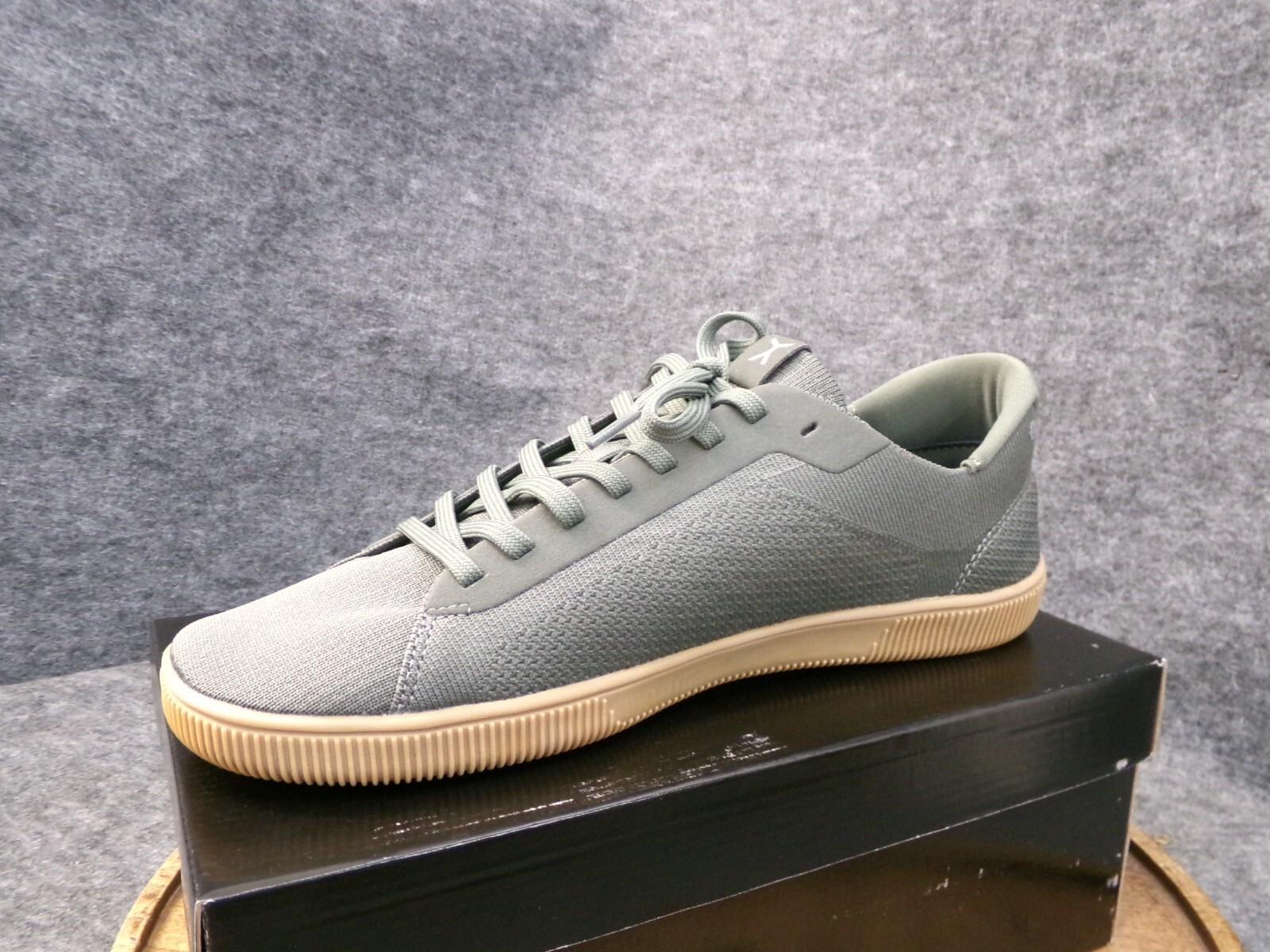 Flux Adapt Trainer Olive Gum Barefoot Athletic Knit Shoes Sneakers Mens Size 12