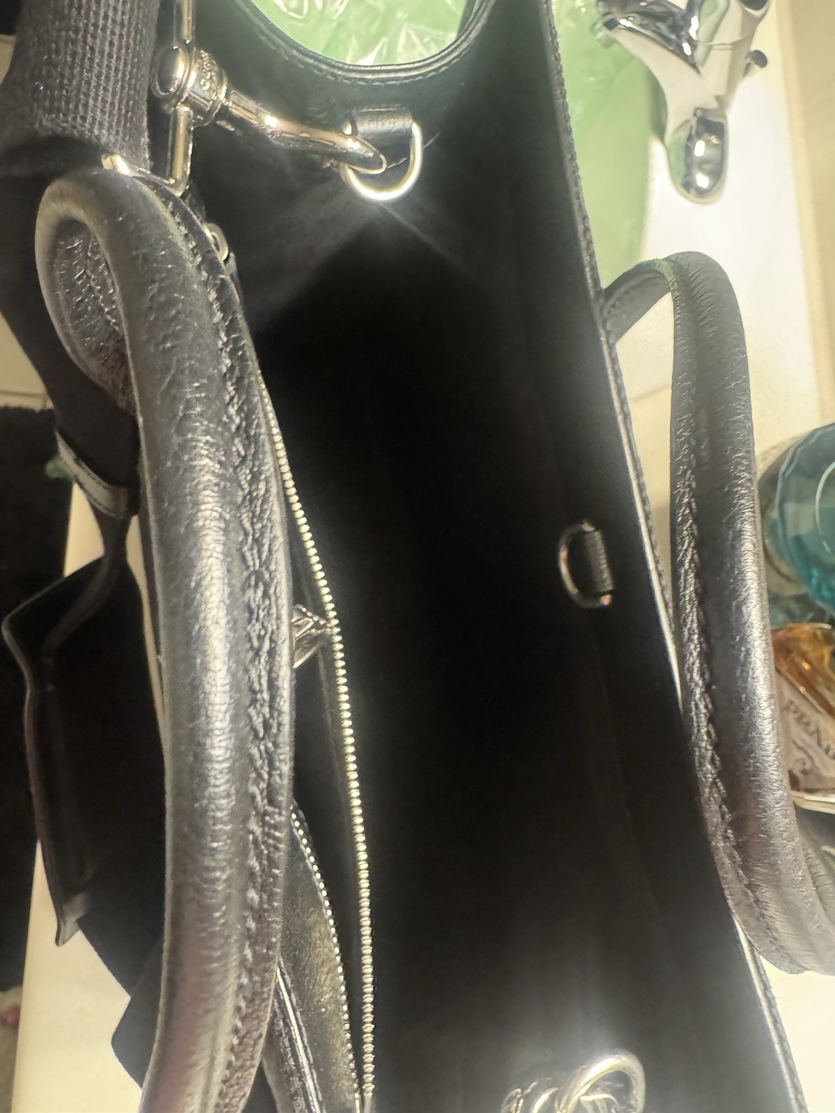 Authentic Gucci Jumbo GG Canvas & Leather Large Tote