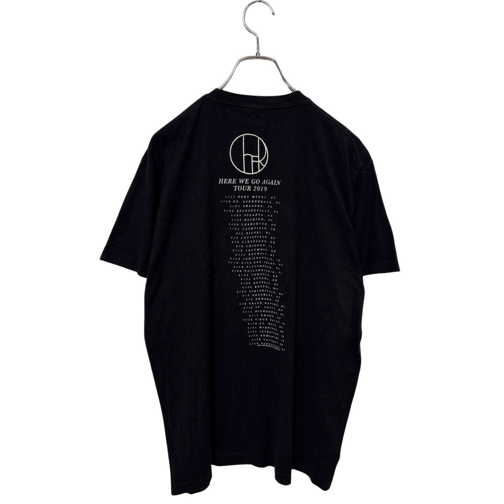 【Tultex】 Here We Go Again Tour Cher Tour Tee シェール 2019 ツアーTシャツ S-5705
