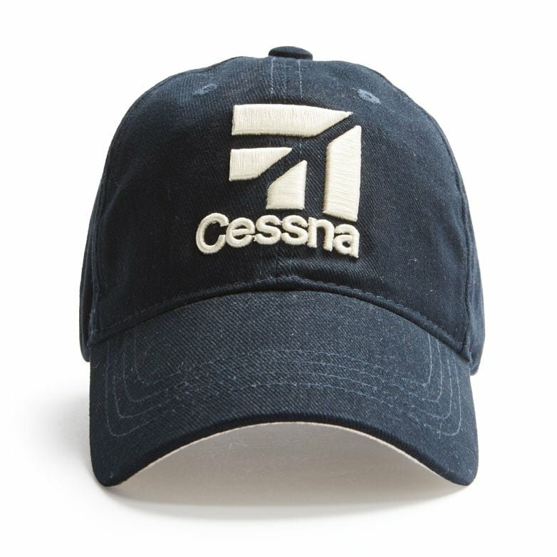 RED CANOE Cessna 3D Logo Cap – Navy – Hat is One Size Fits All – NEW