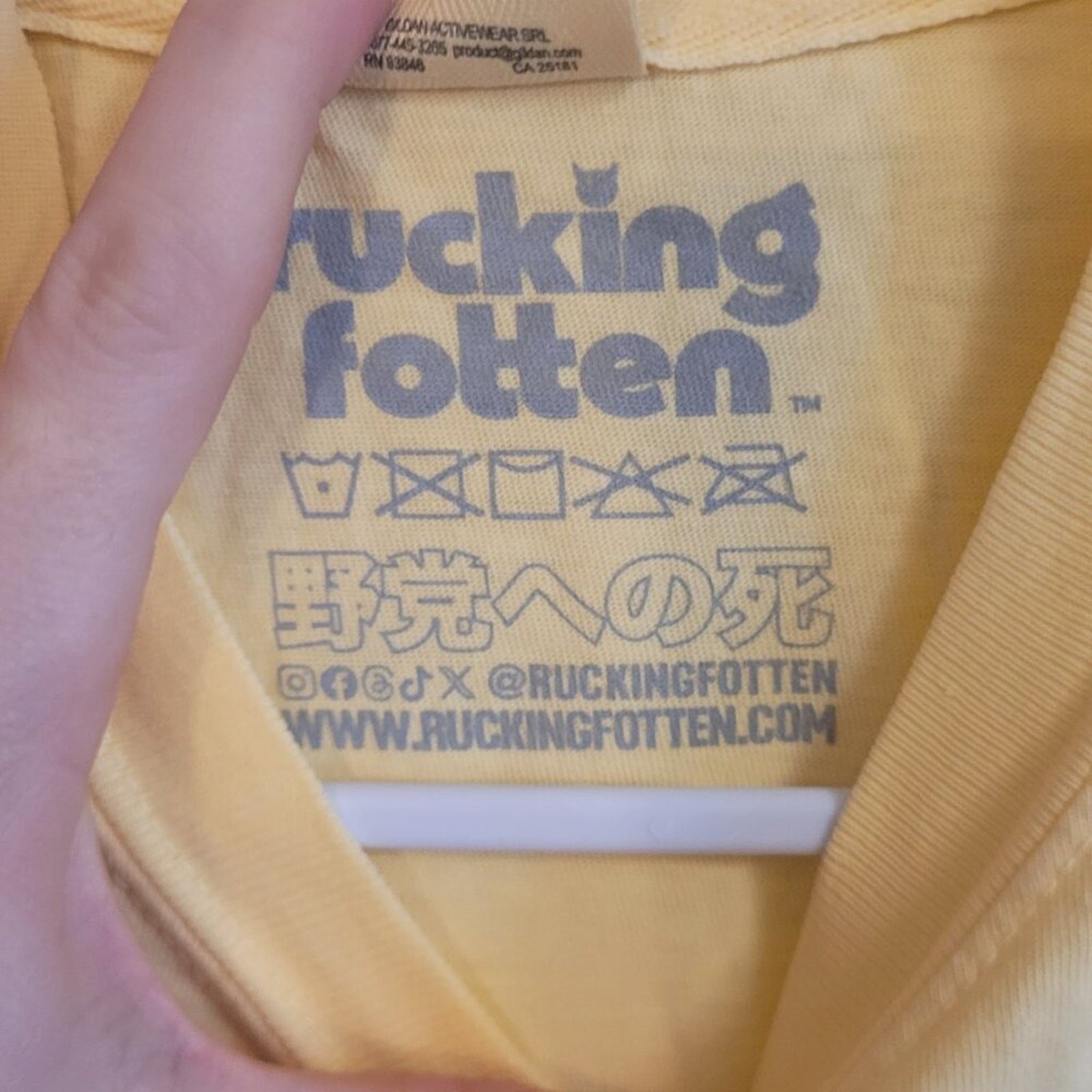 Rucking Fotten Child’s Play 2 Chucky Japanese Shirt HorrorHound Excl L