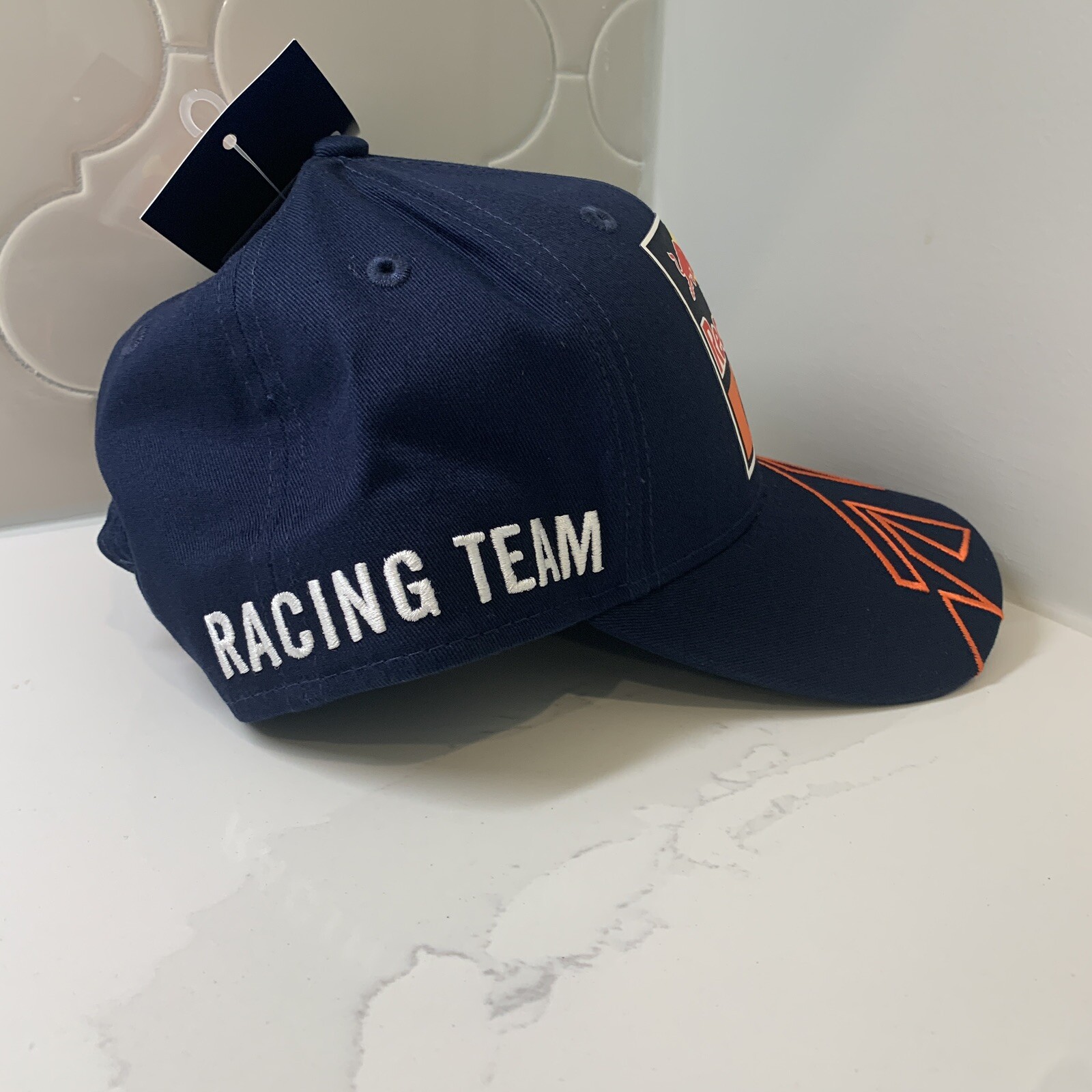 New Era Red Bull KTM Motocross Racing Team Navy Adjustable Snapback Hat Cap OSFM