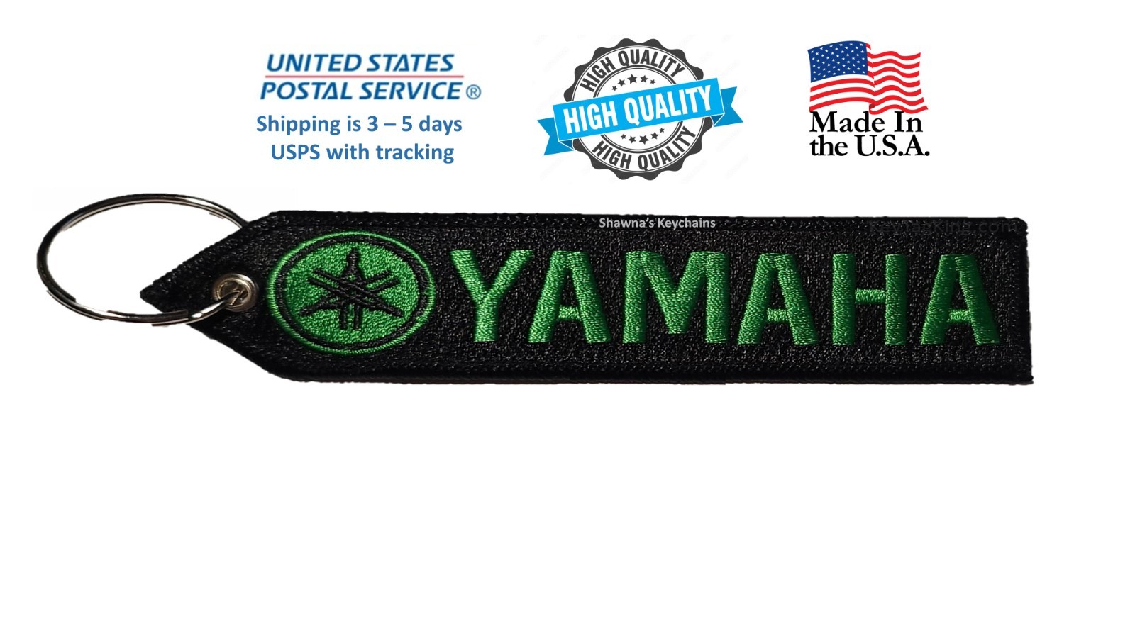 Yamaha Double Sided Biker Keychain Yamaha Lovers Key Holder Motorcycle Key Tag
