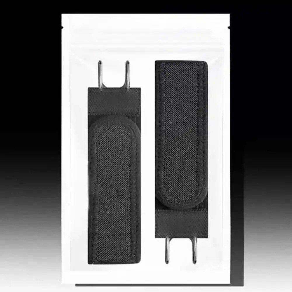 Unisex Buckleless Elastic Belt Adjustable Metal Hook Comfort Waist