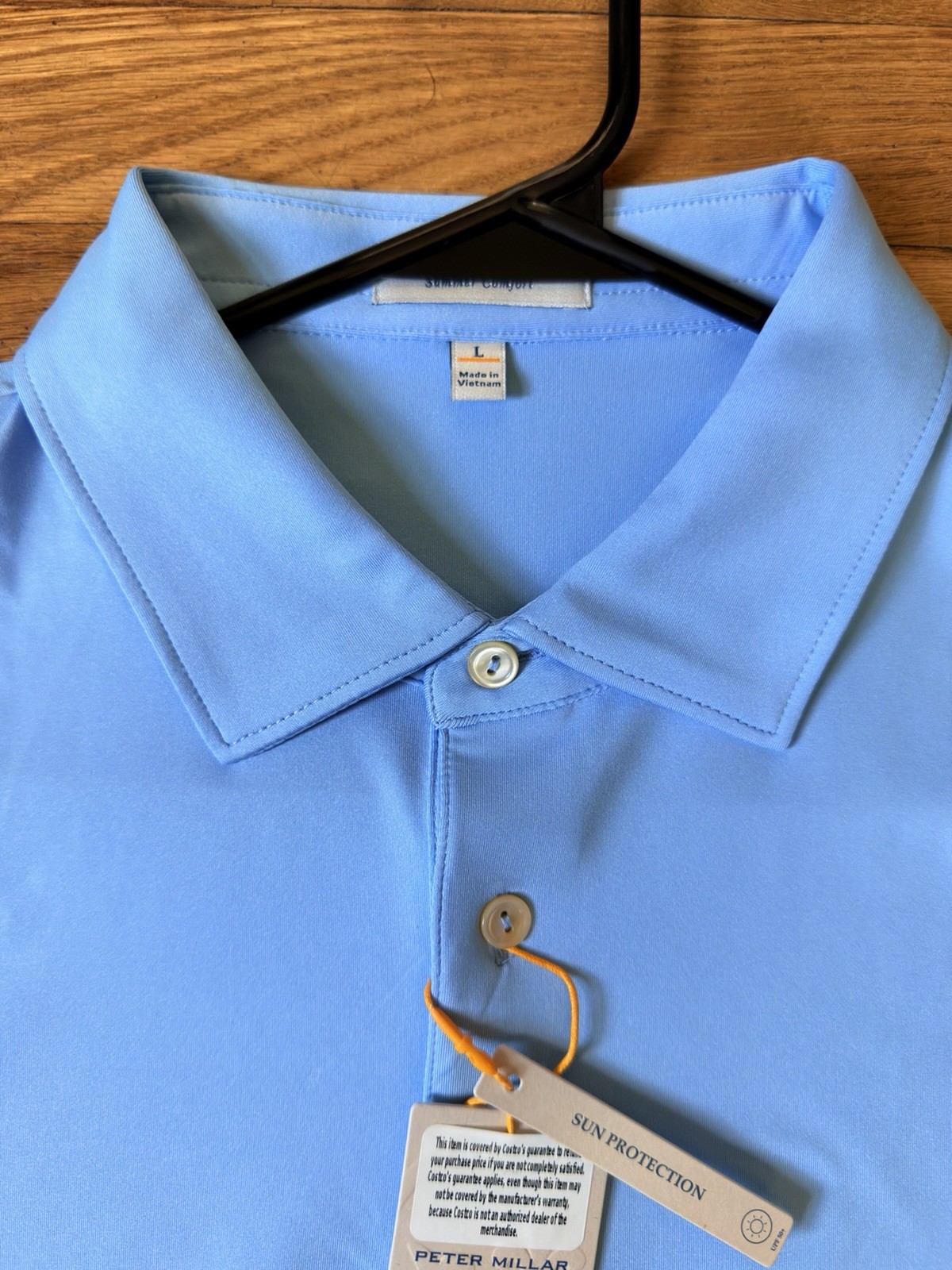 Large – Men – Peter Millar Crown Sport Summer Comfort Polo (NWT)