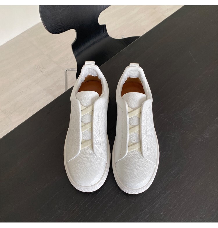 Men’s leather breathable sneakers Size 39-46