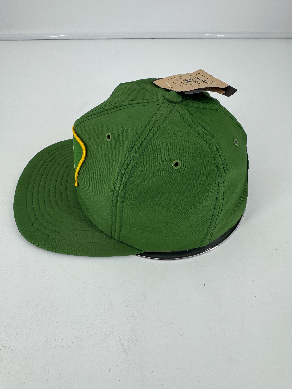 Vintage John Deere Snapback Hat Green Farm Patch Louisville Mfg. Co. NWT(Read!!)