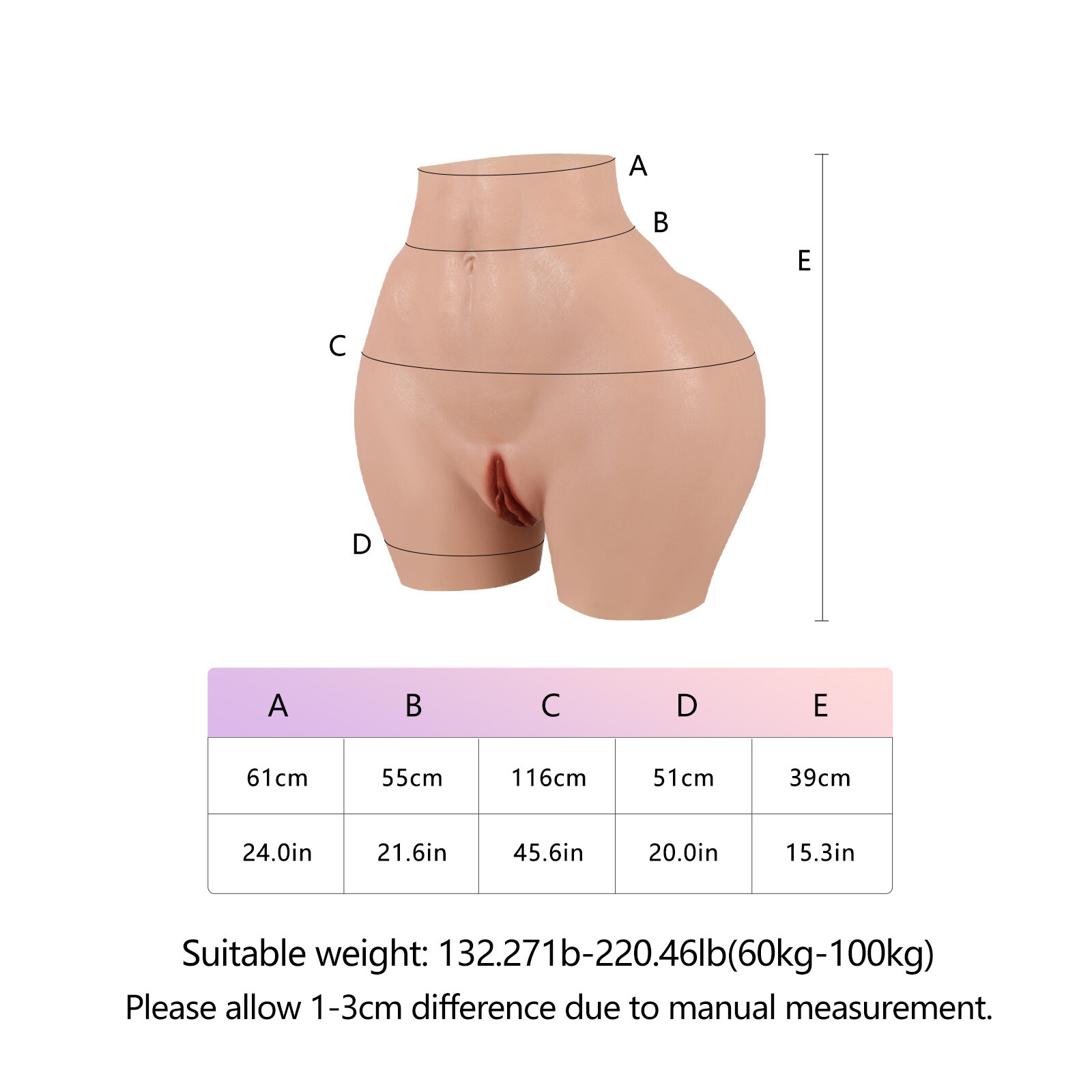 Roanyer Crossdresser Silicone Shakeable Enhancing Hip Pant Underwear big buns