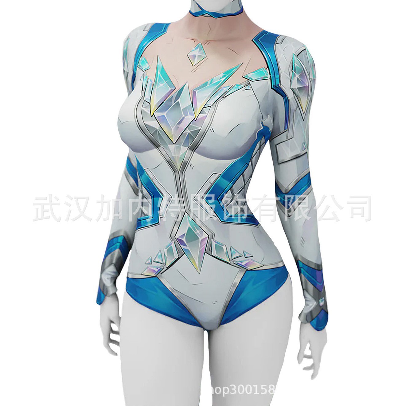 Rivals White Queen Cosplay Swimsuit Swimwear Costume Halloween Adult Kids Cos