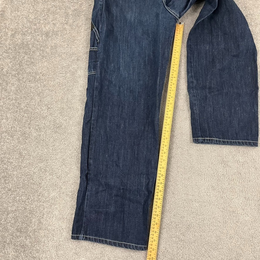 Sean John Jeans Mens 36 x 32 Wide Leg Blue Denim Skater Grunge Hip Hop Y2K 90s