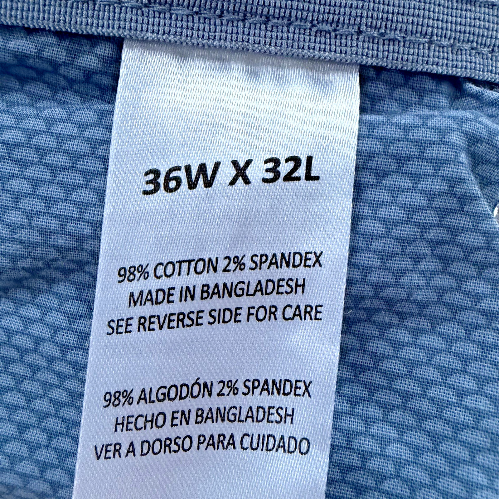 Copper & Oak NWT Men’s 36×32 Pants 5 Pocket Every Day Pant River Blue K5S817 NWT
