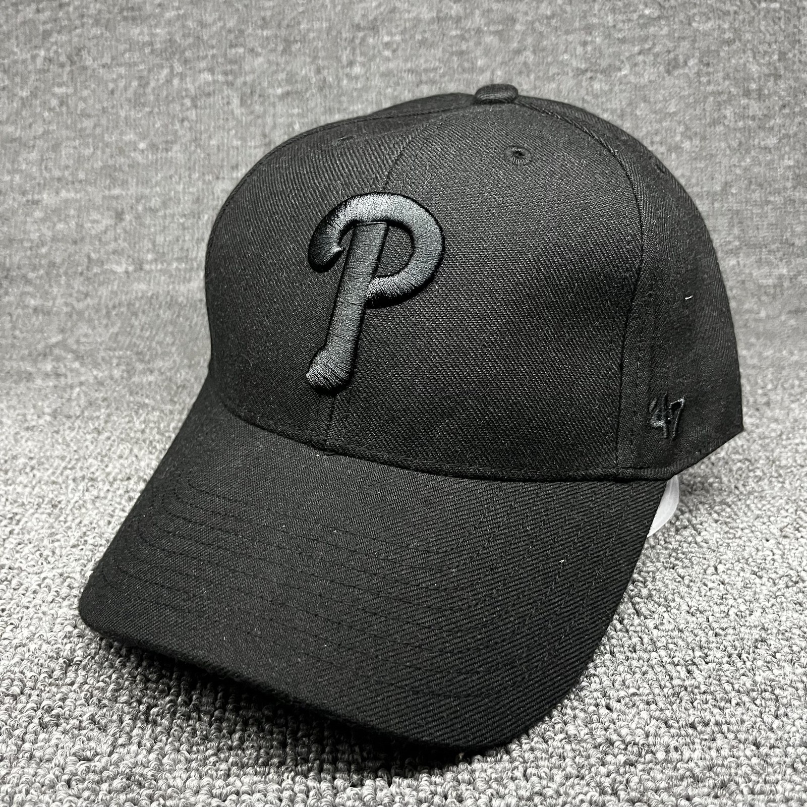 ’47 Brand Philadelphia Phillies MLB MVP Strapback Black Hat Unknown Size