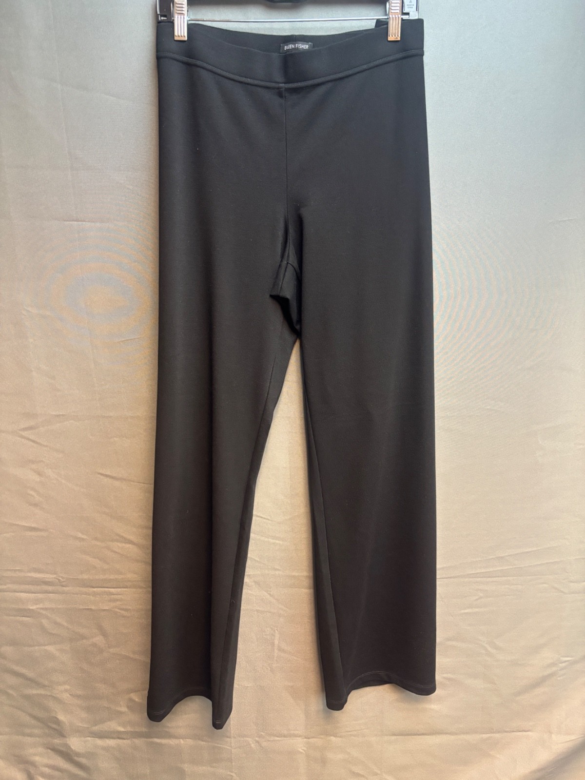 EILEEN FISHER RAYON NYLON SPANDEX ELASTIC WAIST SLIM PANTS SIZE XL