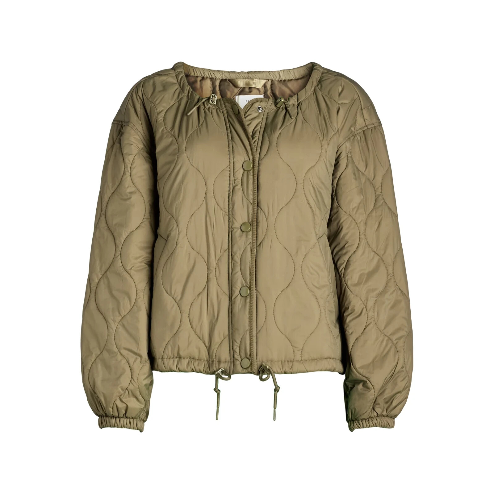 Free Assembly Women’s Quilted Parachute Jacket, XL