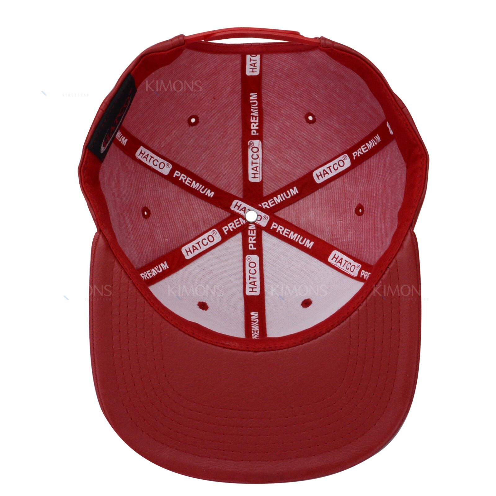 Leather Snapback Hat Hip Hop Baseball Cap Trucker Mesh Solid Plain Flat Bill Men