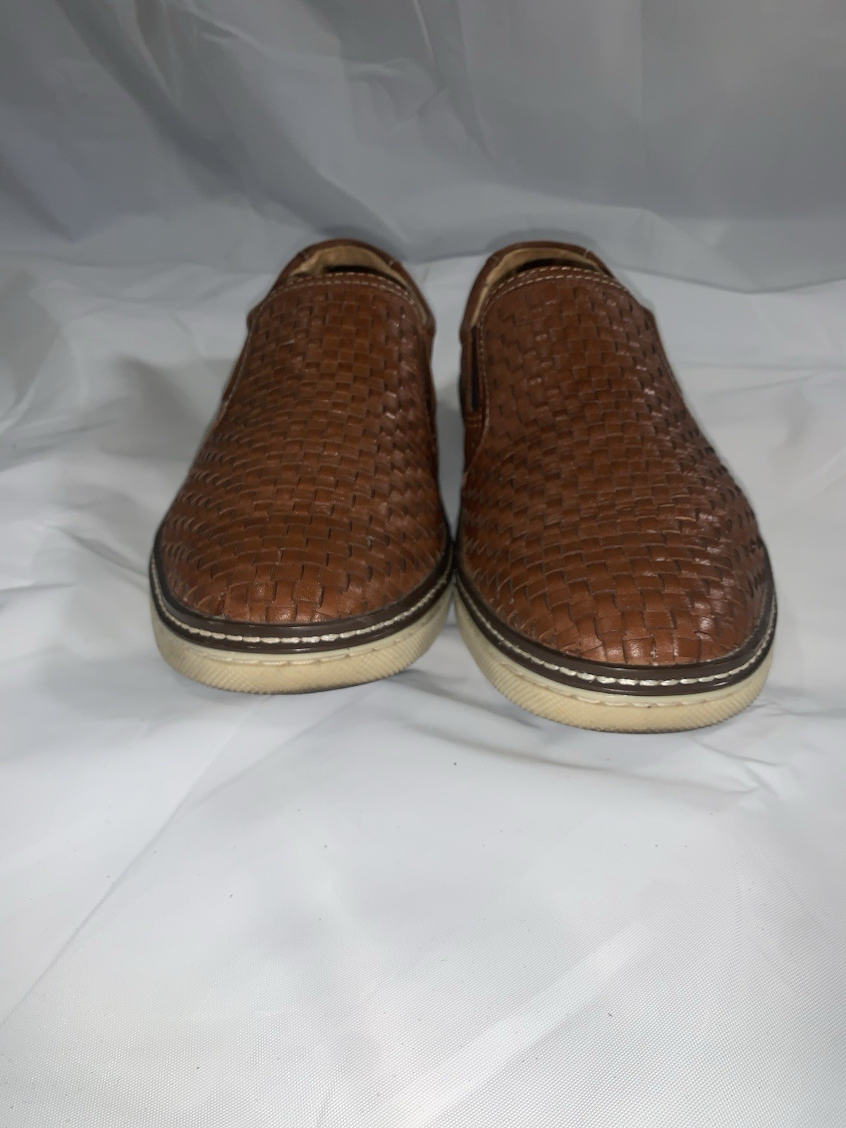 McGuffey Johnston & Murphy Size 10 Men Excellent Tan
