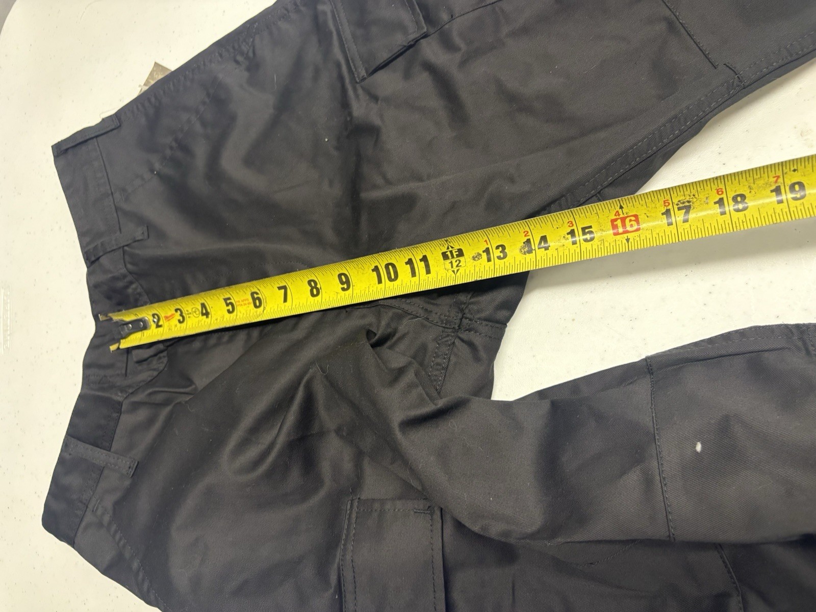 Rothco BDU Pants Mens Small Regular Black Tactical Cargo Military NWT