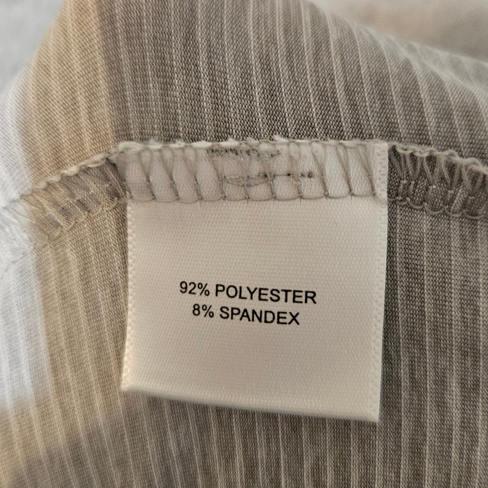 Peter Millar Men’s Size 2XL Gale Grey Striped Halford Performance Jersey Polo